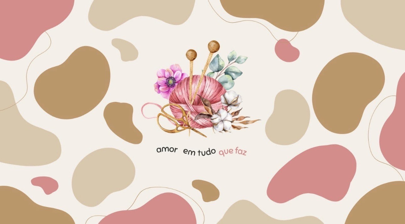 Capa Amor & Crochê - Artesanato em Crochê Maués